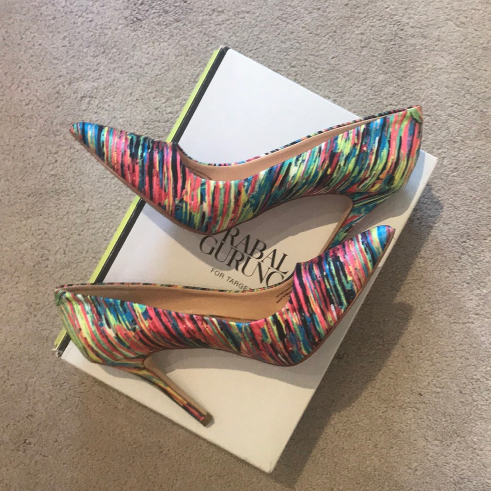 Prabal Gurung for Target satin pumps